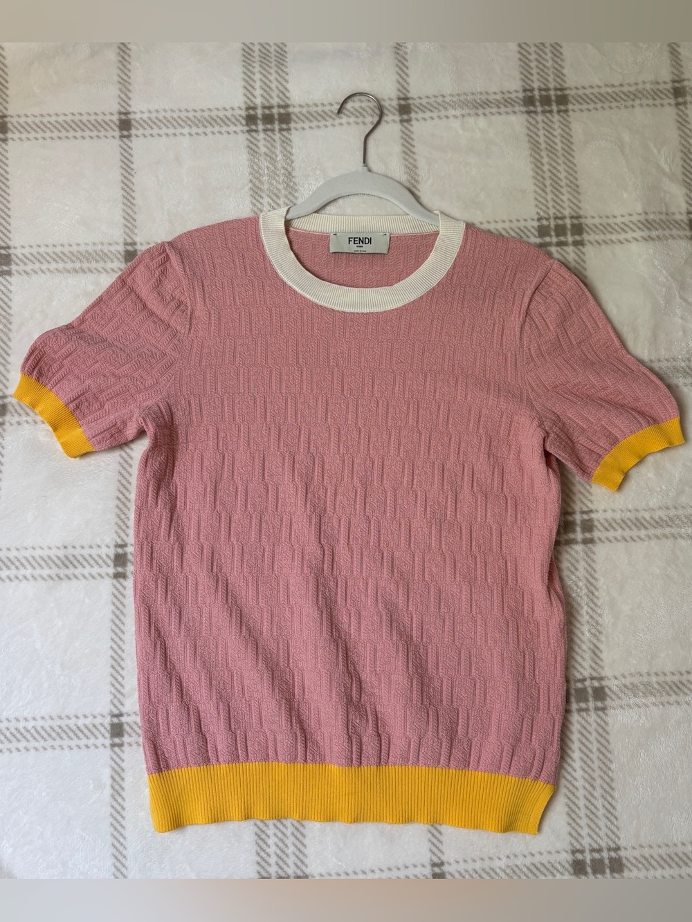 Fendi Roma Monogram Knit Top - Picture 2 of 6